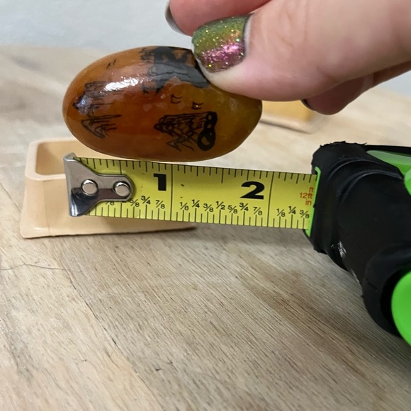 Vintage Hand Painted Stones from Three Gorges China - Picture 4 of 10